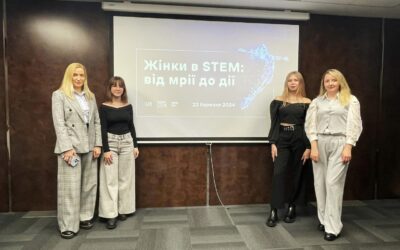 Команда Фонду у проєкті “Жінки в STEM: від мрії до дії”