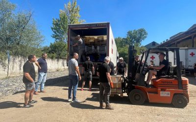 Допомога медичним установам України від Yorkshire Aid Convoy